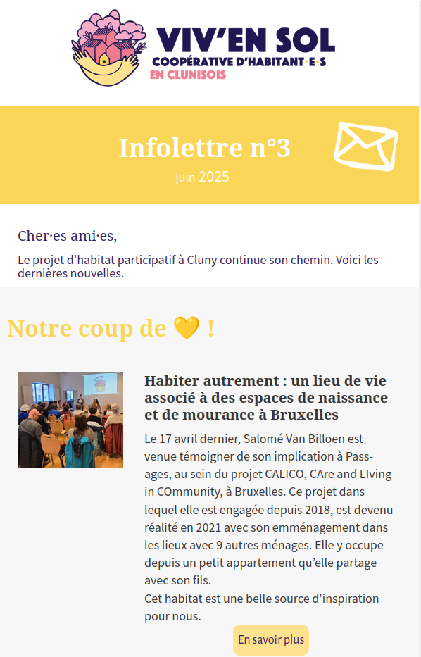 Infolettre n°3