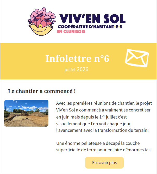 Infolettre n°6